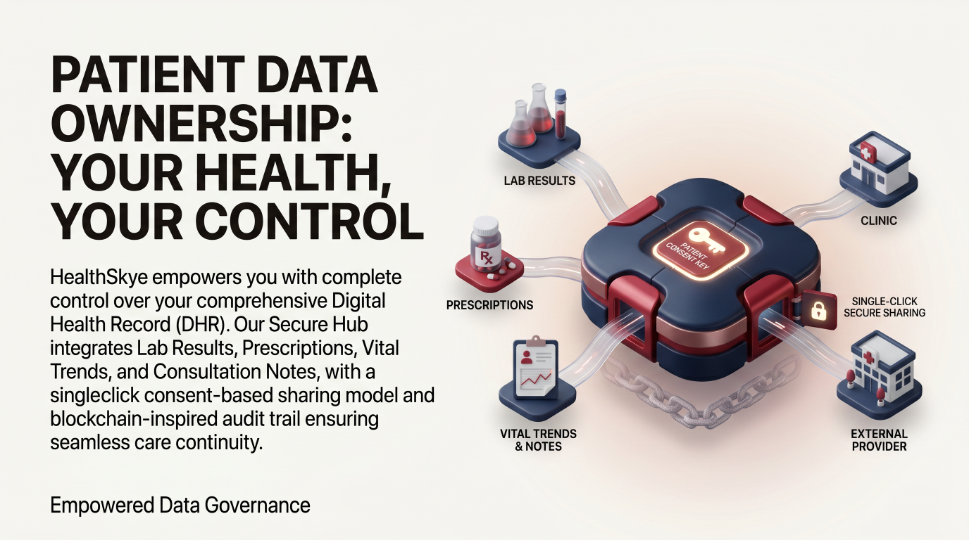 Patient data ownership — your health, your control