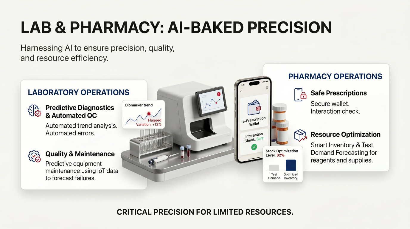 Lab and pharmacy — HealthSkye Assist precision