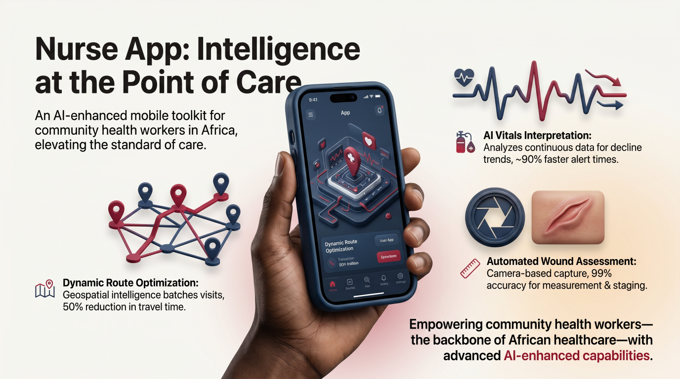 Nurse app — intelligence at the point of care