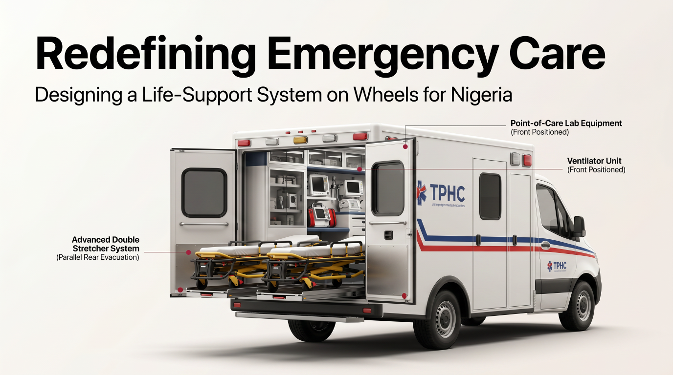 TPHC mobile clinic and ambulance — telemedicine-equipped care that comes to you
